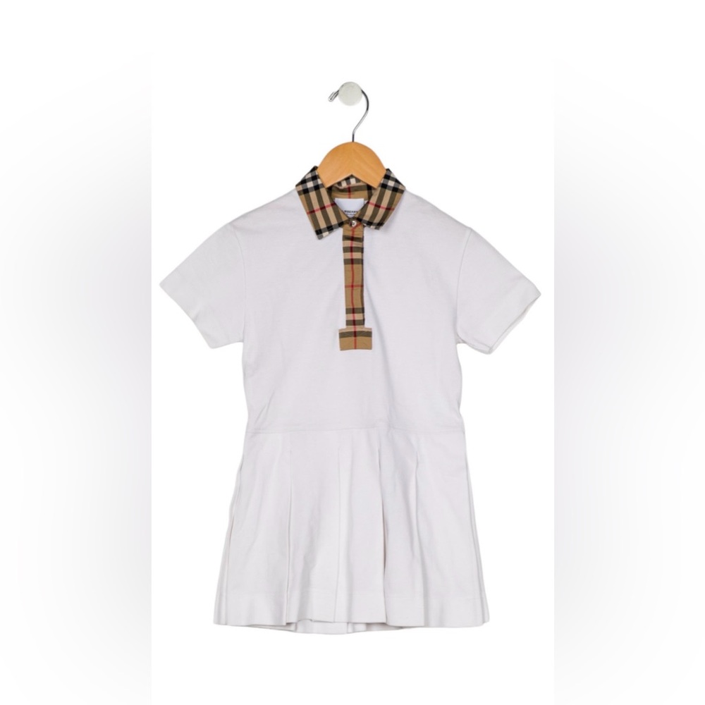 Burberry Girls Dress Size 6 (Fits 4/5) Iconic Check – Like New